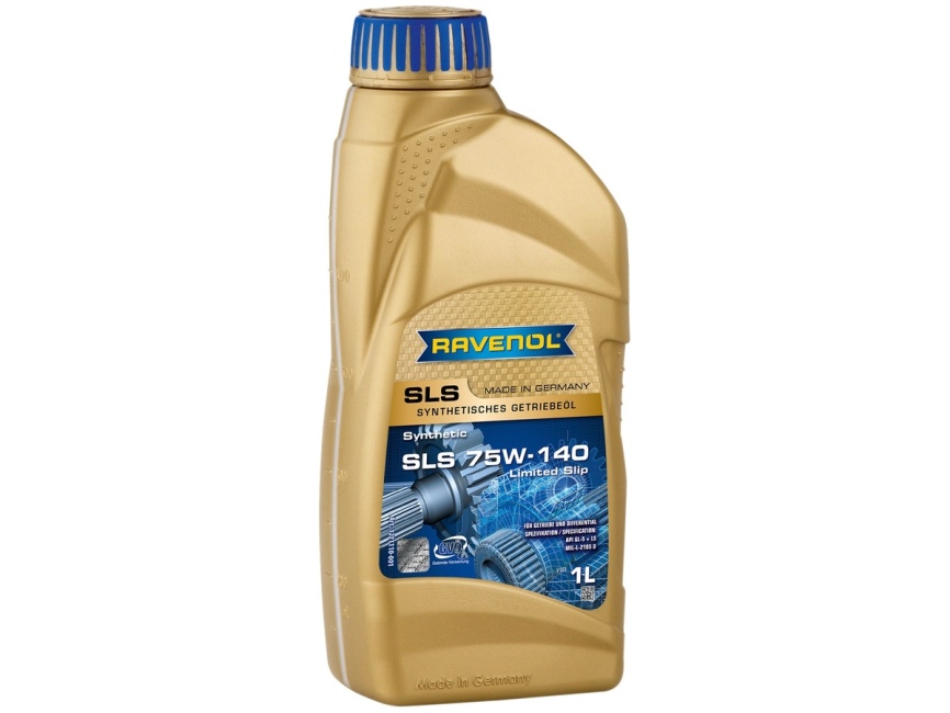 Трансмиссионное масло RAVENOL SLS SAE 75W-140 GL-5 + LS (1л) фото 1